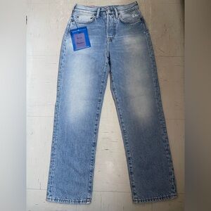 Acne Studios Light blue vintage 1997  5-pocket denim with a mid waist